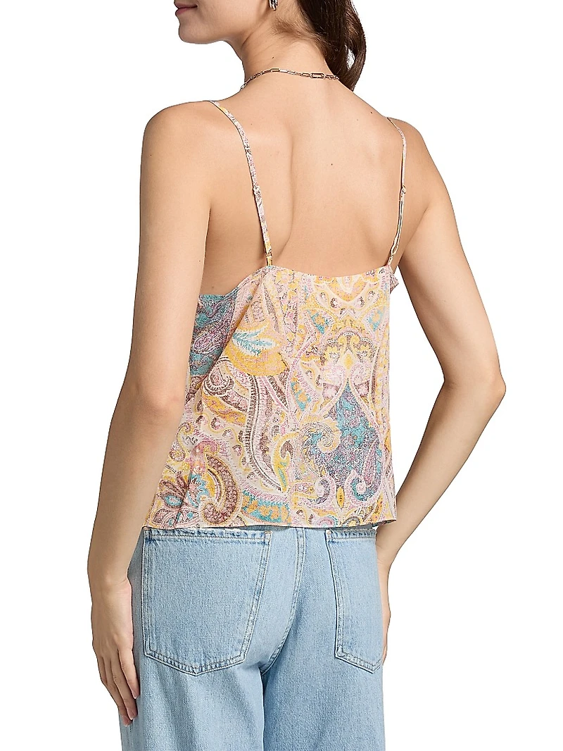 Kilah Lace & Paisley Camisole