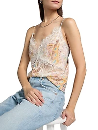 Kilah Lace & Paisley Camisole