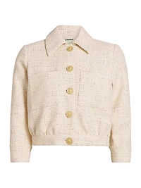 Jia Tweed Crop Jacket