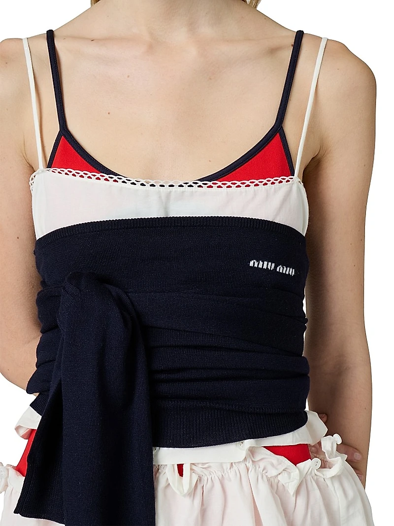 Slubbed Poplin Dress