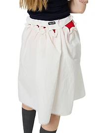 Slubbed Poplin Dress