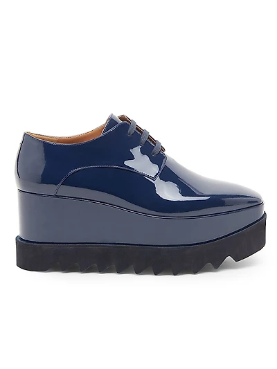 Elyse Shiny Platform Sneakers