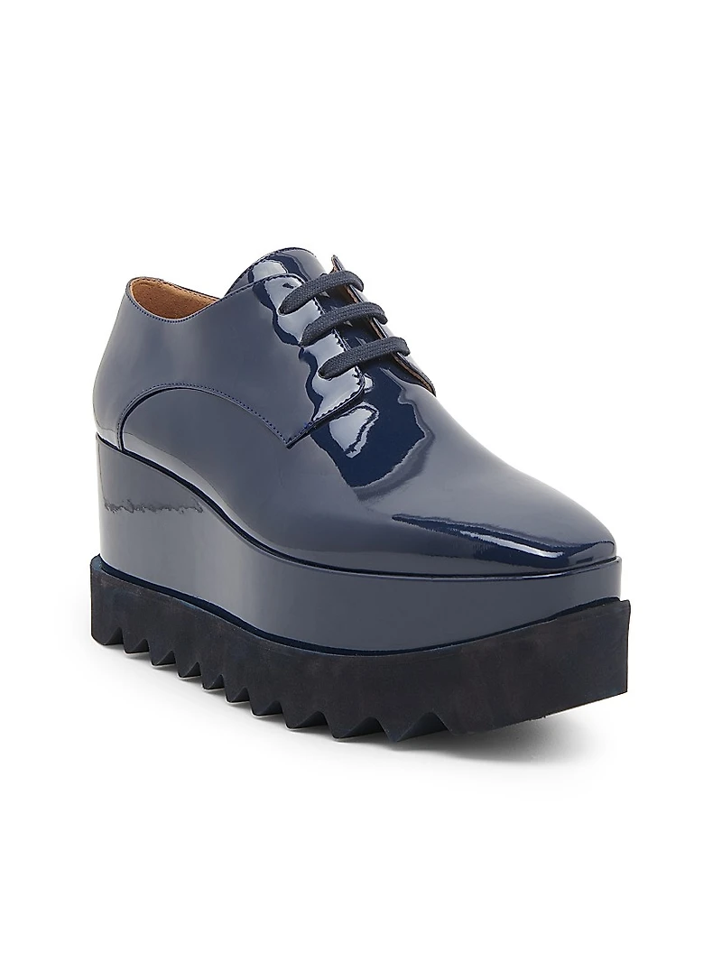 Elyse Shiny Platform Sneakers