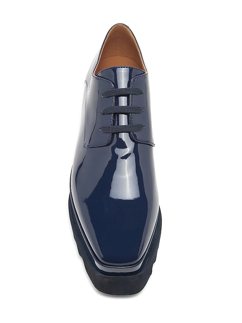 Elyse Shiny Platform Sneakers