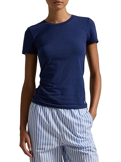 Stretch Cotton T-Shirt