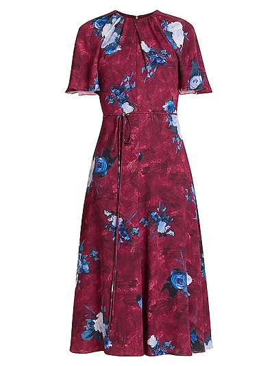 Floral Midi-Dress