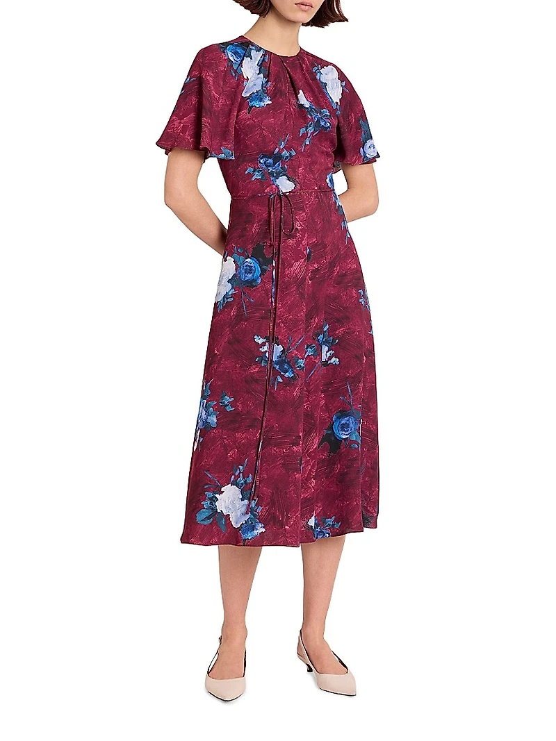 Floral Midi-Dress