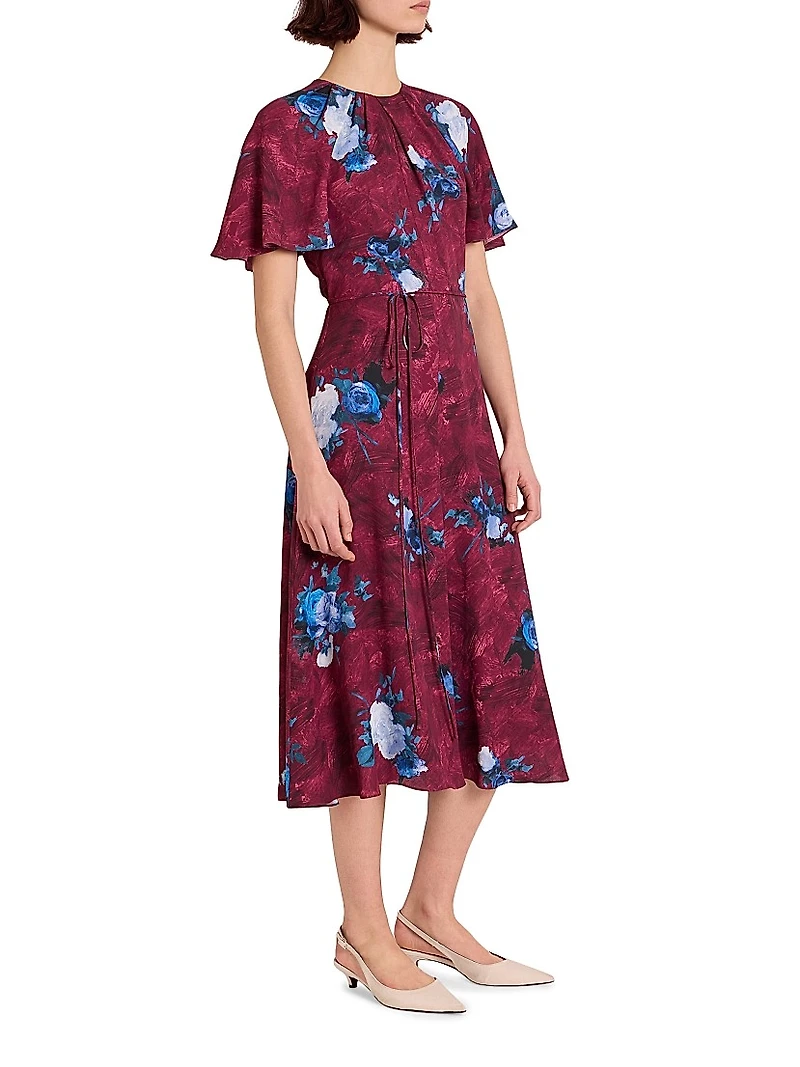 Floral Midi-Dress