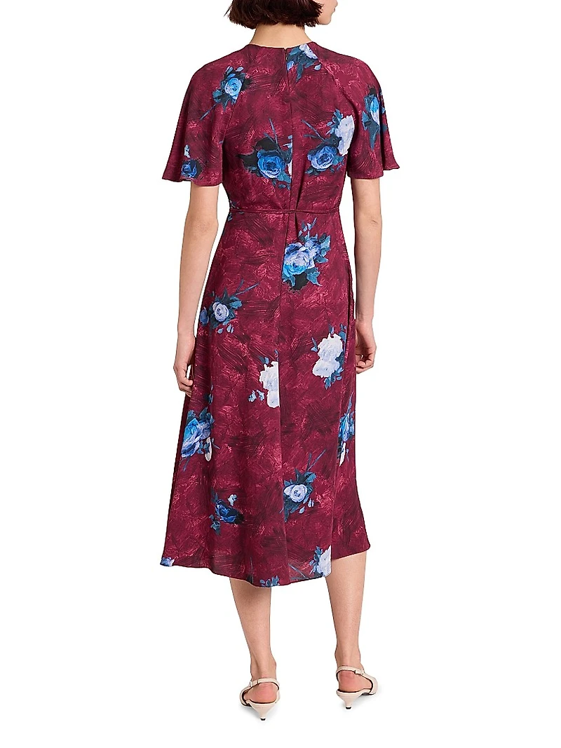 Floral Midi-Dress