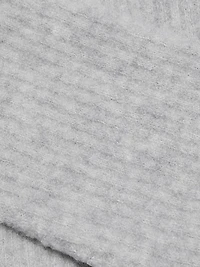 Rib-Knit Cashmere-Silk Pants