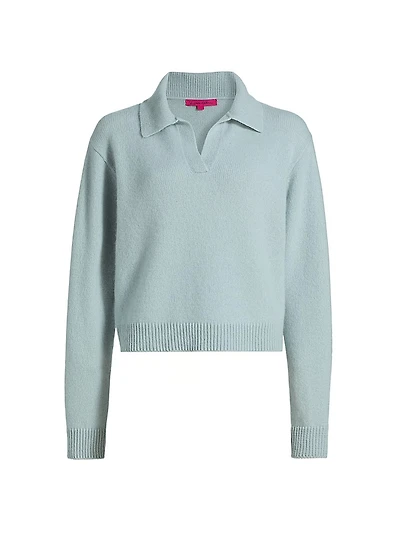 Cashmere Polo Sweater