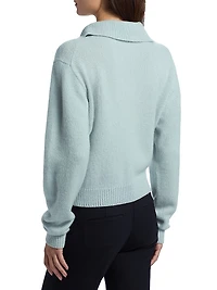 Cashmere Polo Sweater
