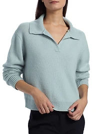 Cashmere Polo Sweater