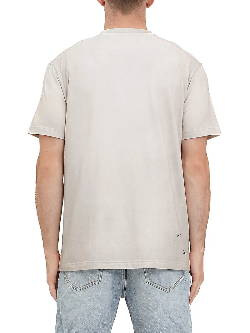 Heavyweight Cotton Jersey Crewneck T-Shirt
