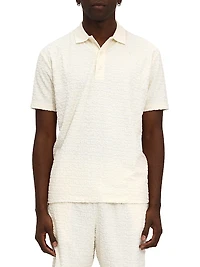 Terry Towel Polo Shirt