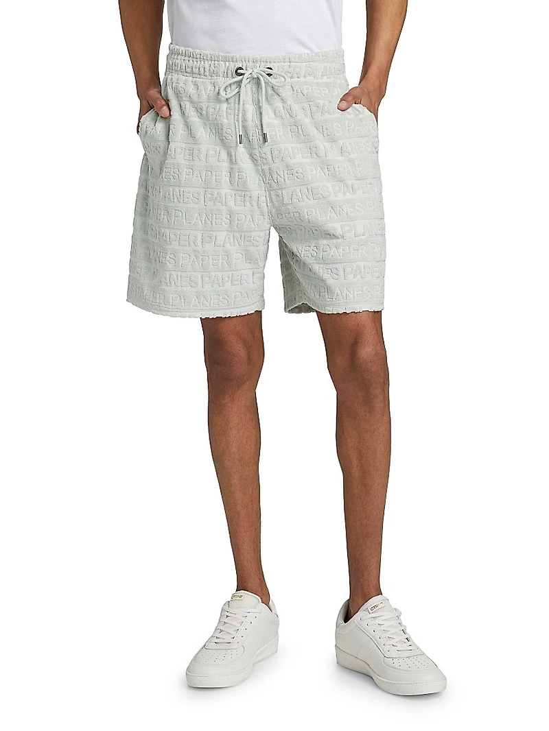 Beachfront Terry Cloth Relaxed Shorts