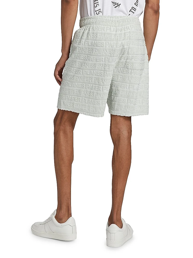 Beachfront Terry Cloth Relaxed Shorts