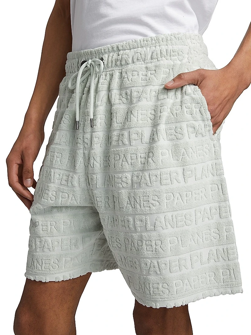Beachfront Terry Cloth Relaxed Shorts