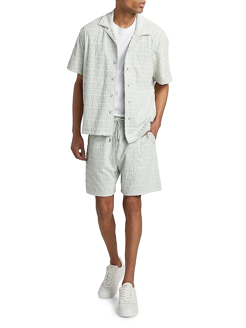 Beachfront Terry Cloth Relaxed Shorts