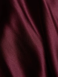 Ruth Silk Bias-Cut Long-Sleeve Gown