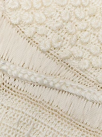 Laia Crochet Silk Top