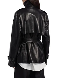 Iggy Double-Breasted Leather Jacket