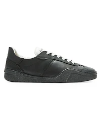 Bars Nubuk Leather Low-Top Sneakers