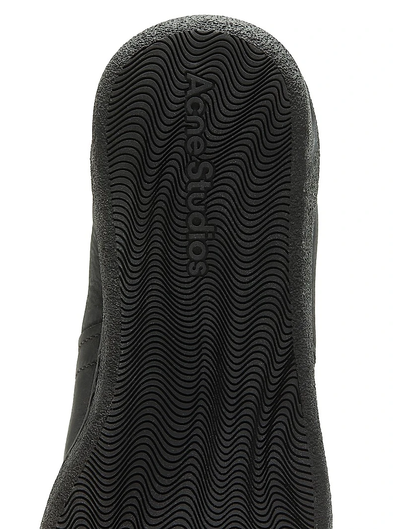 Bars Nubuk Leather Low-Top Sneakers