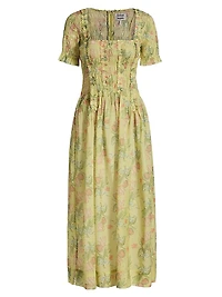 Raphaela Ruffle Midi-Dress