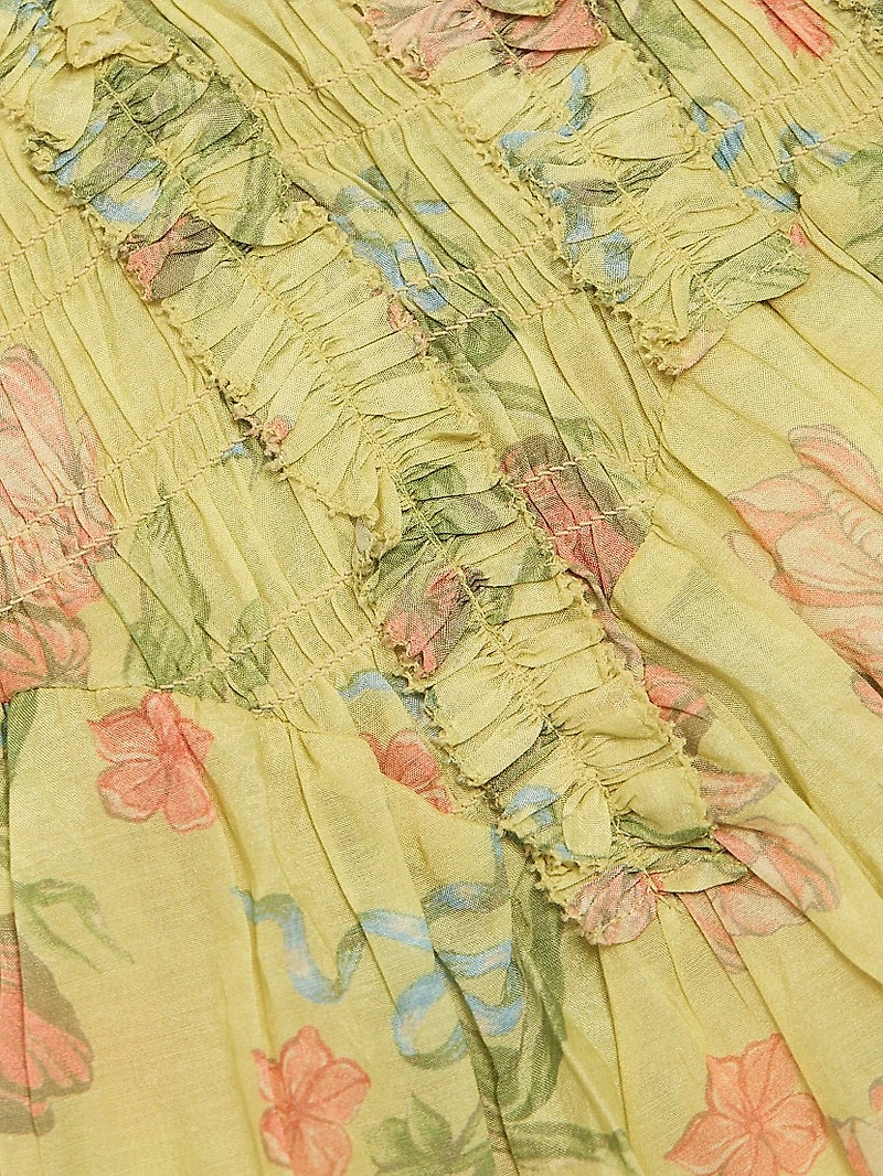 Raphaela Ruffle Midi-Dress