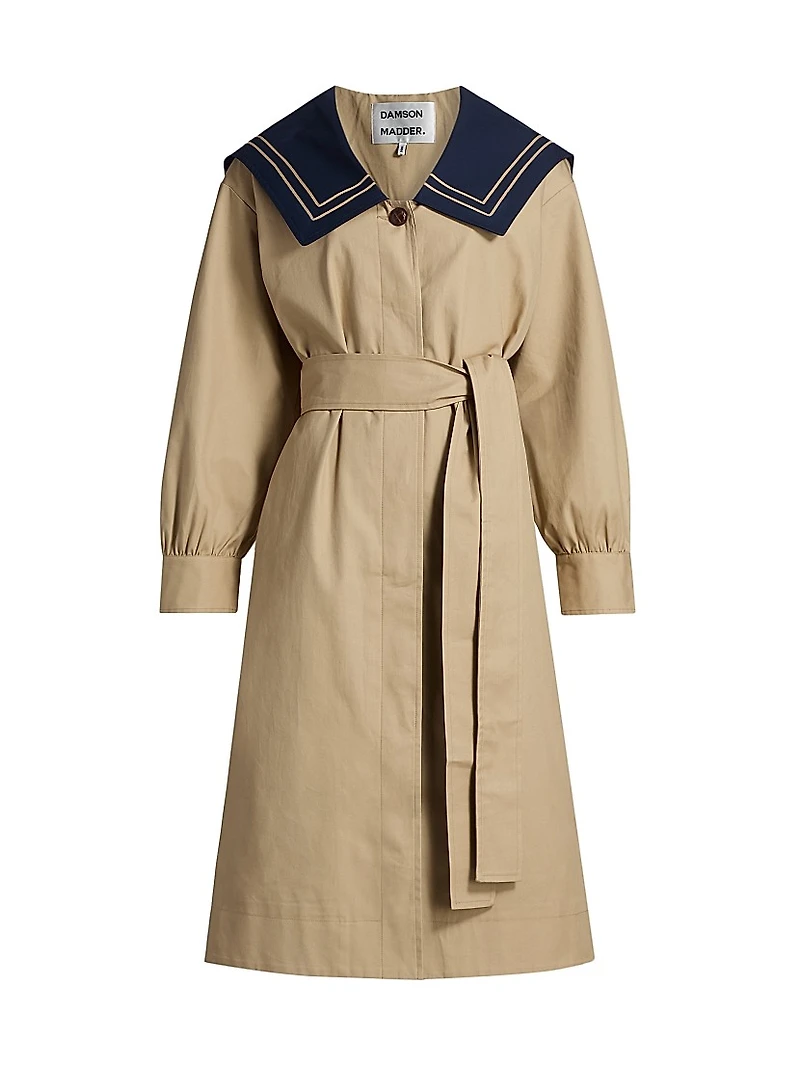 Ella Cotton Trench Coat