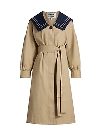 Ella Cotton Trench Coat