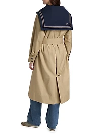 Ella Cotton Trench Coat