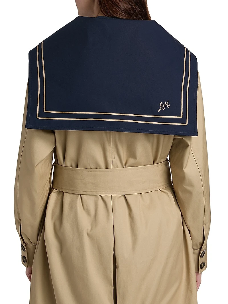 Ella Cotton Trench Coat