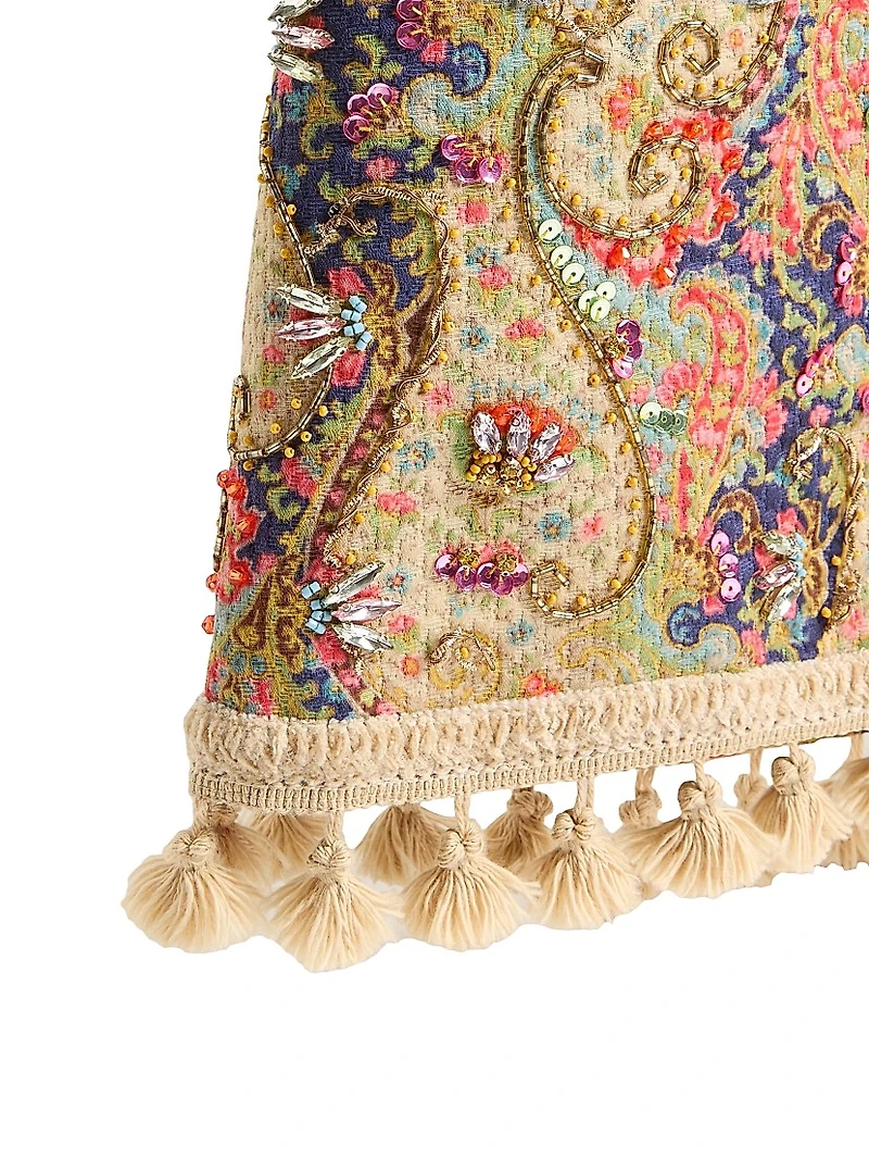 Embroidered Skirt on Piquet