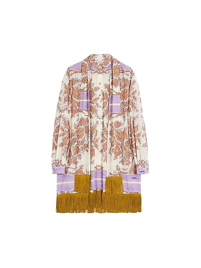 Short Dress Voyage Imaginaire Muslin