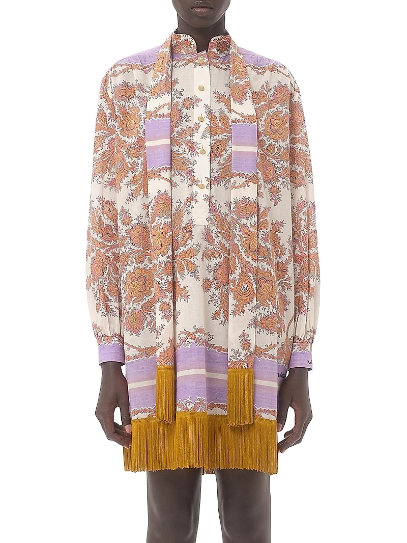 Short Dress Voyage Imaginaire Muslin