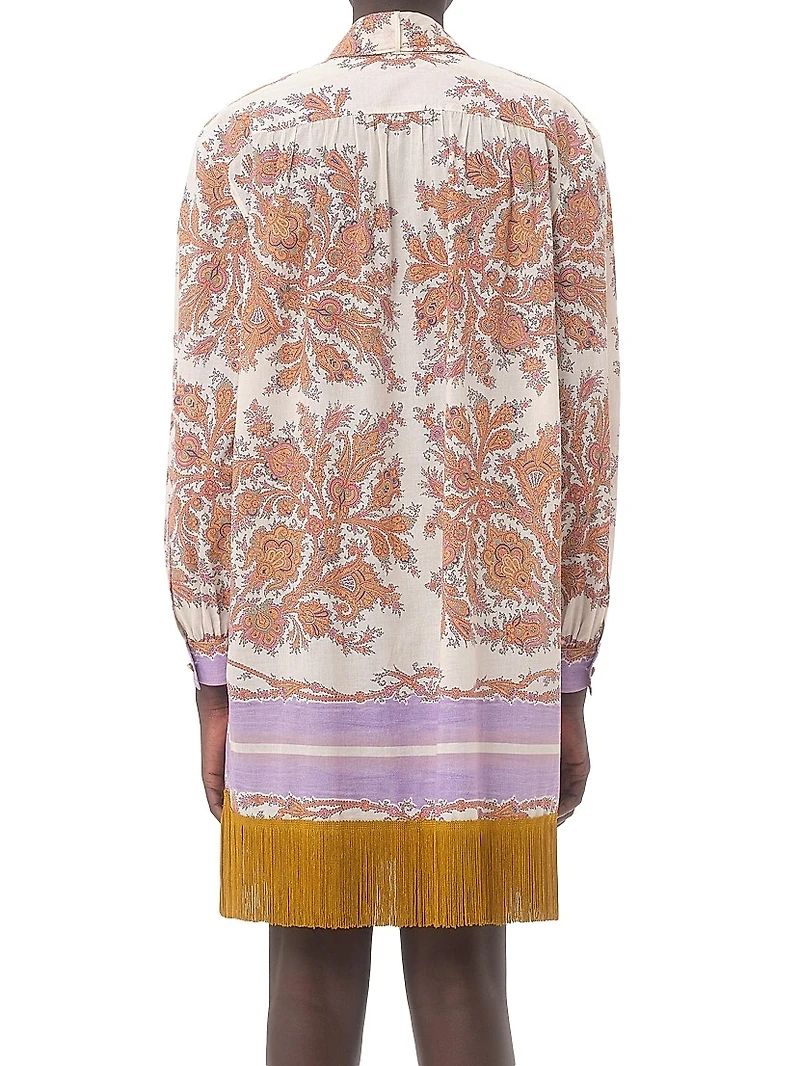 Short Dress Voyage Imaginaire Muslin