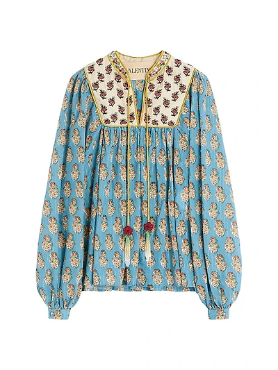 Cotton and Lurex Top