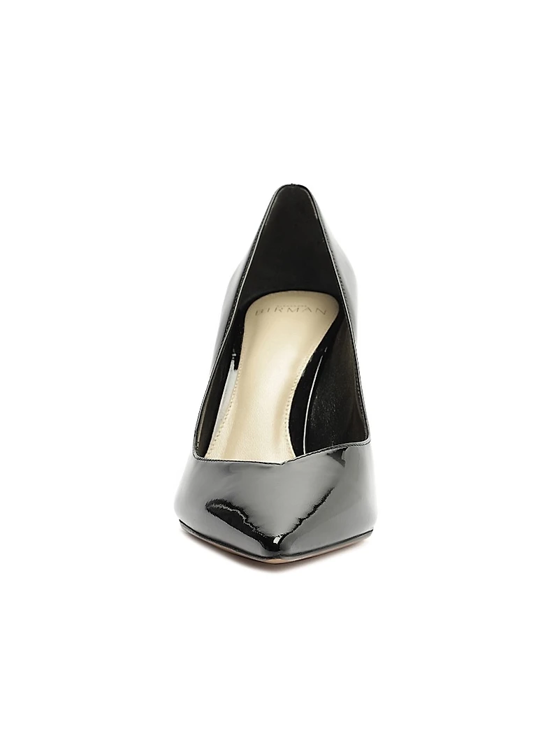 Frenchie 85MM Leather Pumps