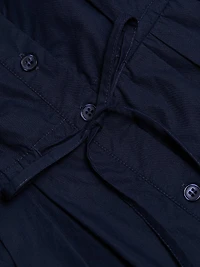 Fiesta Cotton Midi-Shirtdress