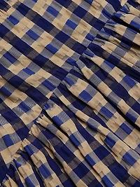 The Name Of Love Checked Halter Midi-Dress