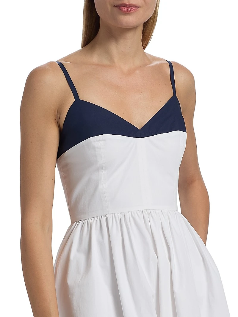 Undress Eyelet-Embroidered Cotton Midi-Dress