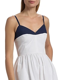 Undress Eyelet-Embroidered Cotton Midi-Dress