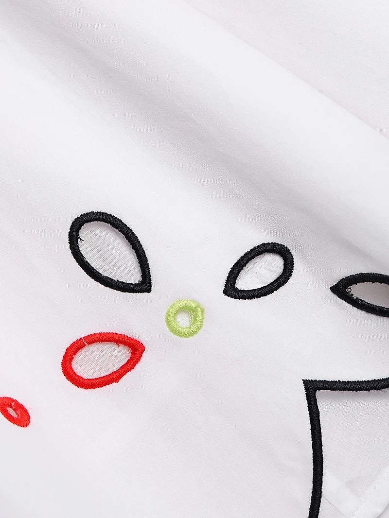 Buttercup Scalloped Cotton Minidress