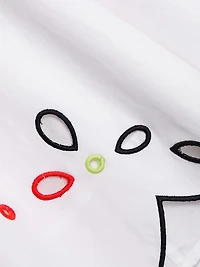 Buttercup Scalloped Cotton Minidress