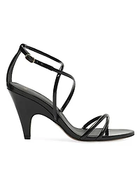 Lory 85MM Patent Leather Sandals