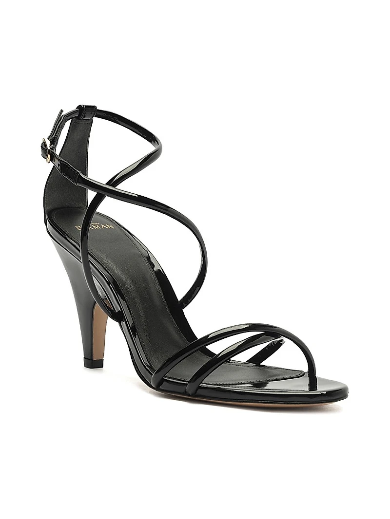 Lory 85MM Patent Leather Sandals