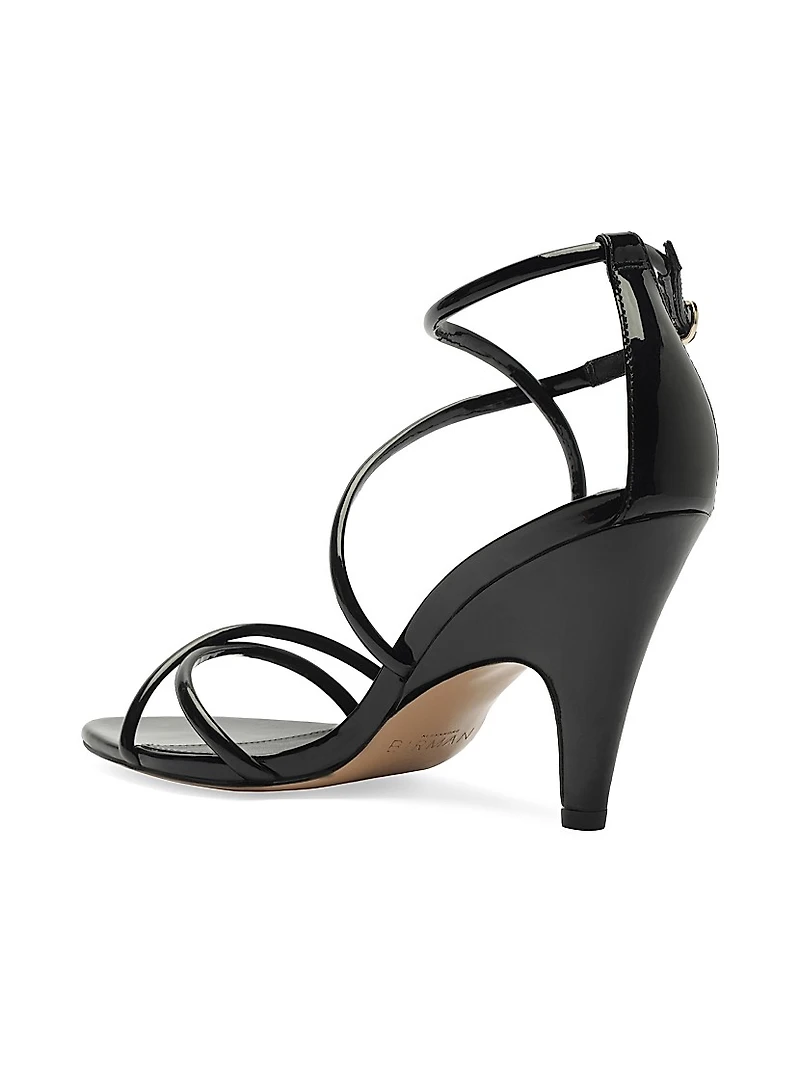 Lory 85MM Patent Leather Sandals