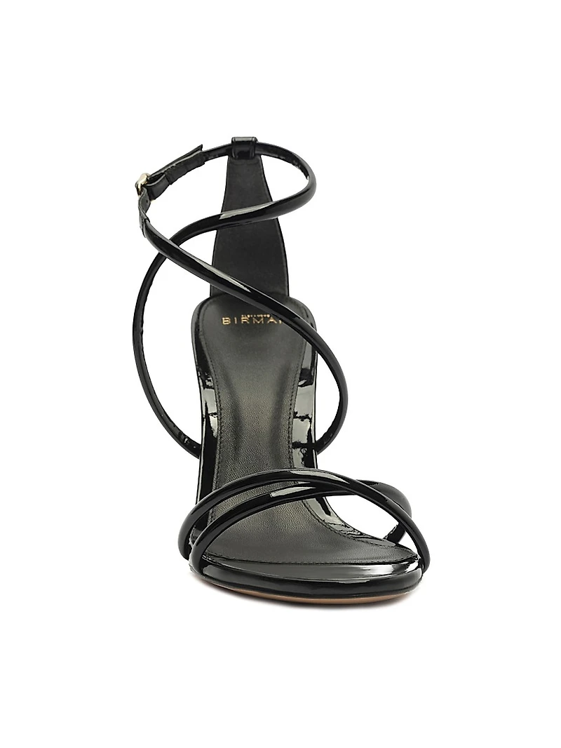 Lory 85MM Patent Leather Sandals